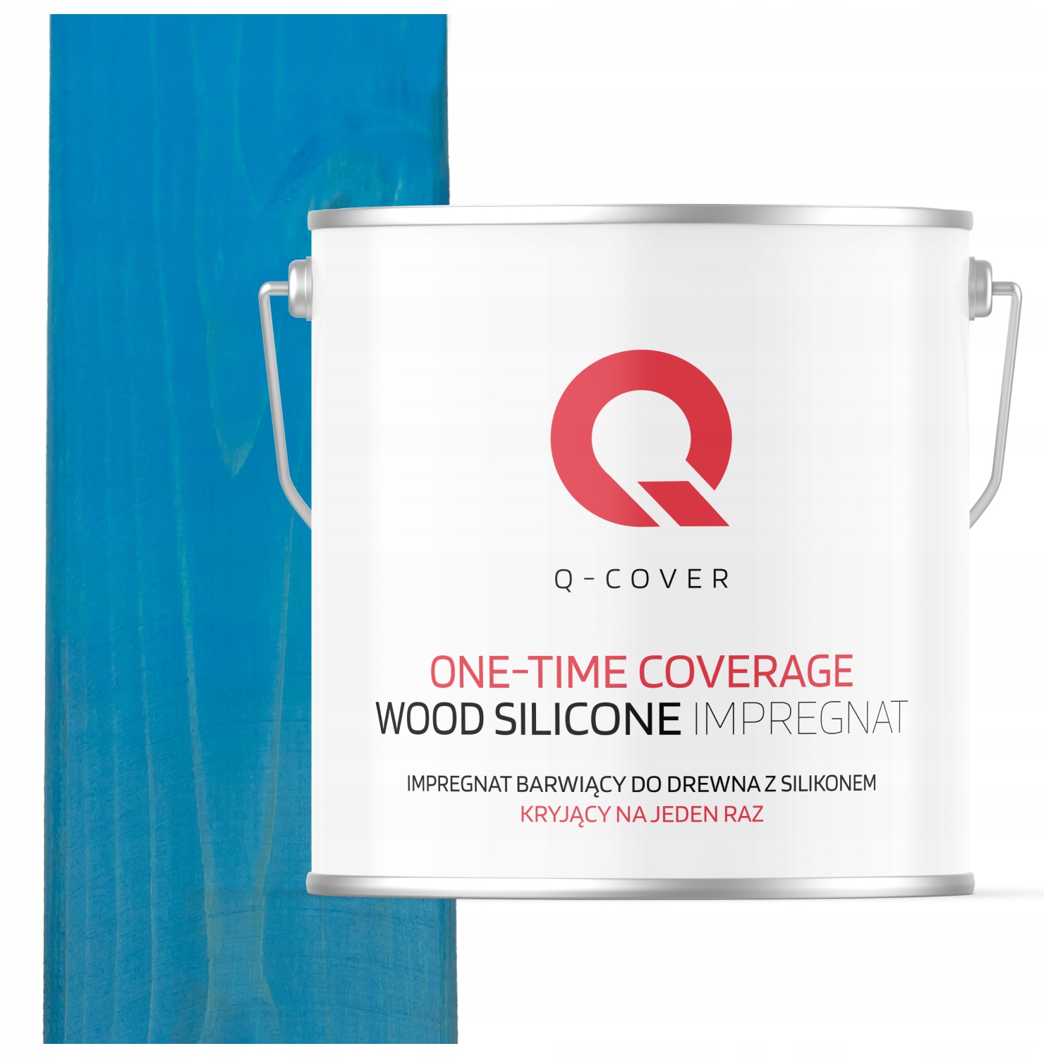 Krycí Impregnát Na Drevo Na Jedno Použitie Extra Farba Uv Modrá 5 L