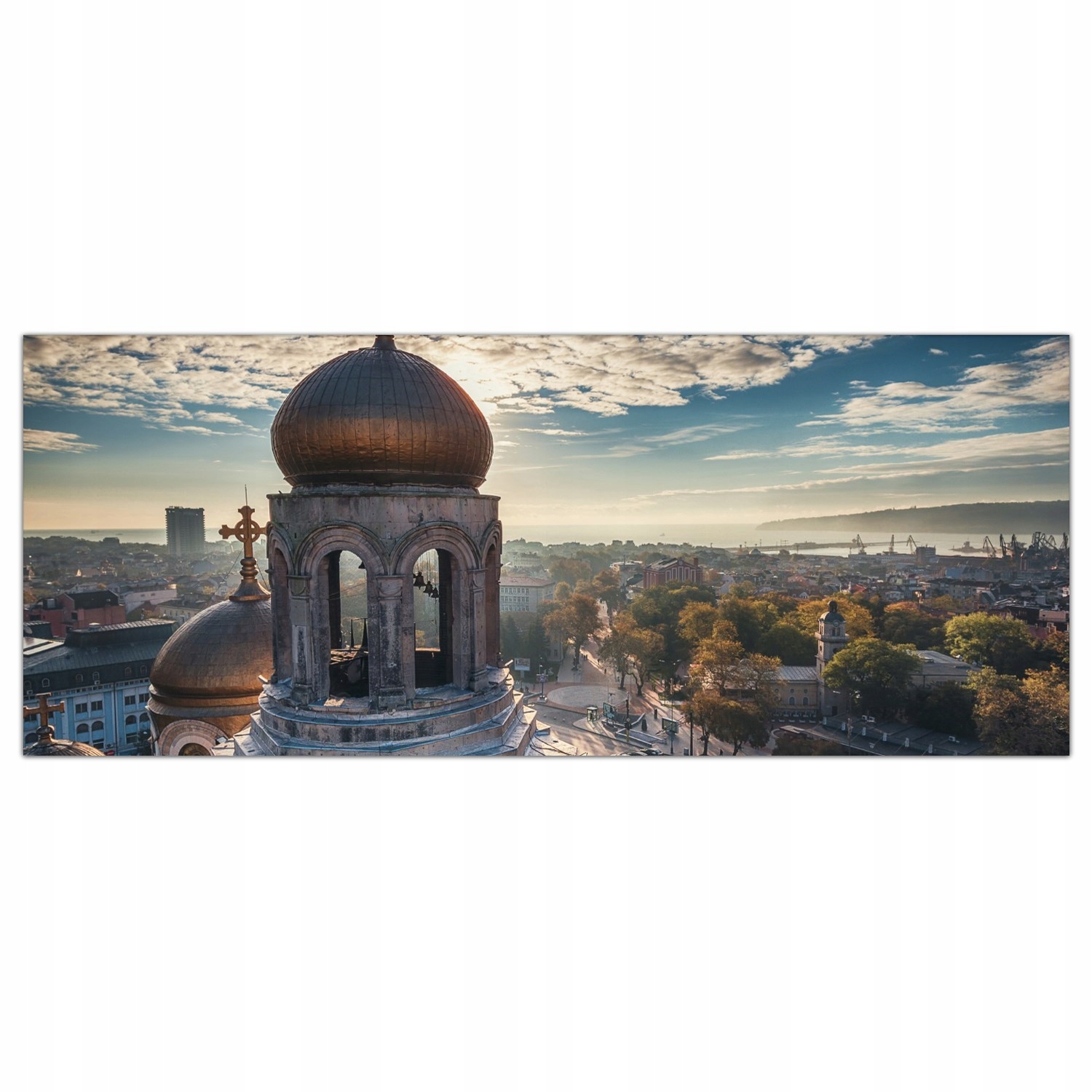 Katedra architektury 125x50 Tvrzené sklo panel