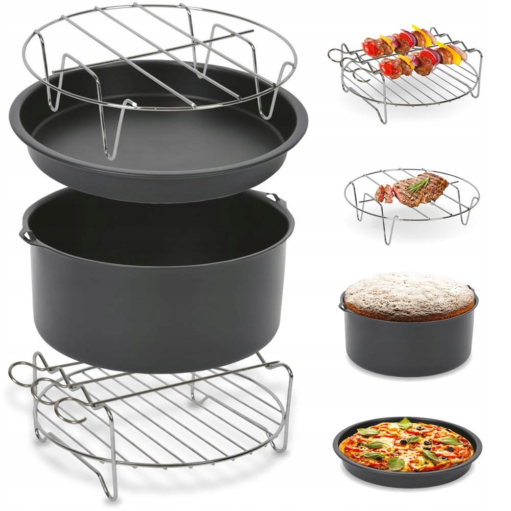 Sada Příslušenství Pro Fritézu Tefal XA113010 EasyFry XXL Formy na pečení