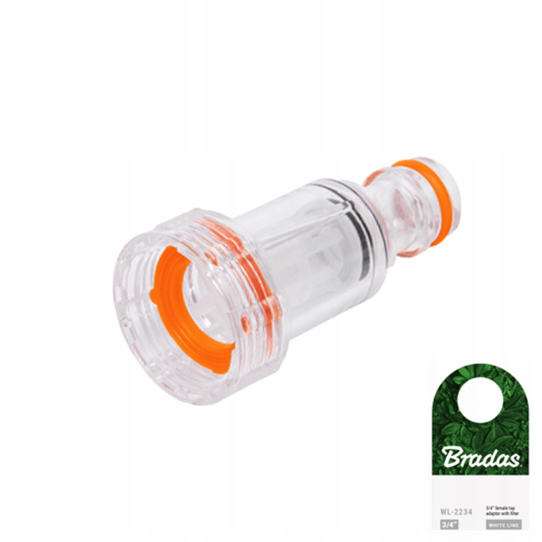 

Przyłącze na kran Gw 3/4' z filtrem Bradas WL-2234