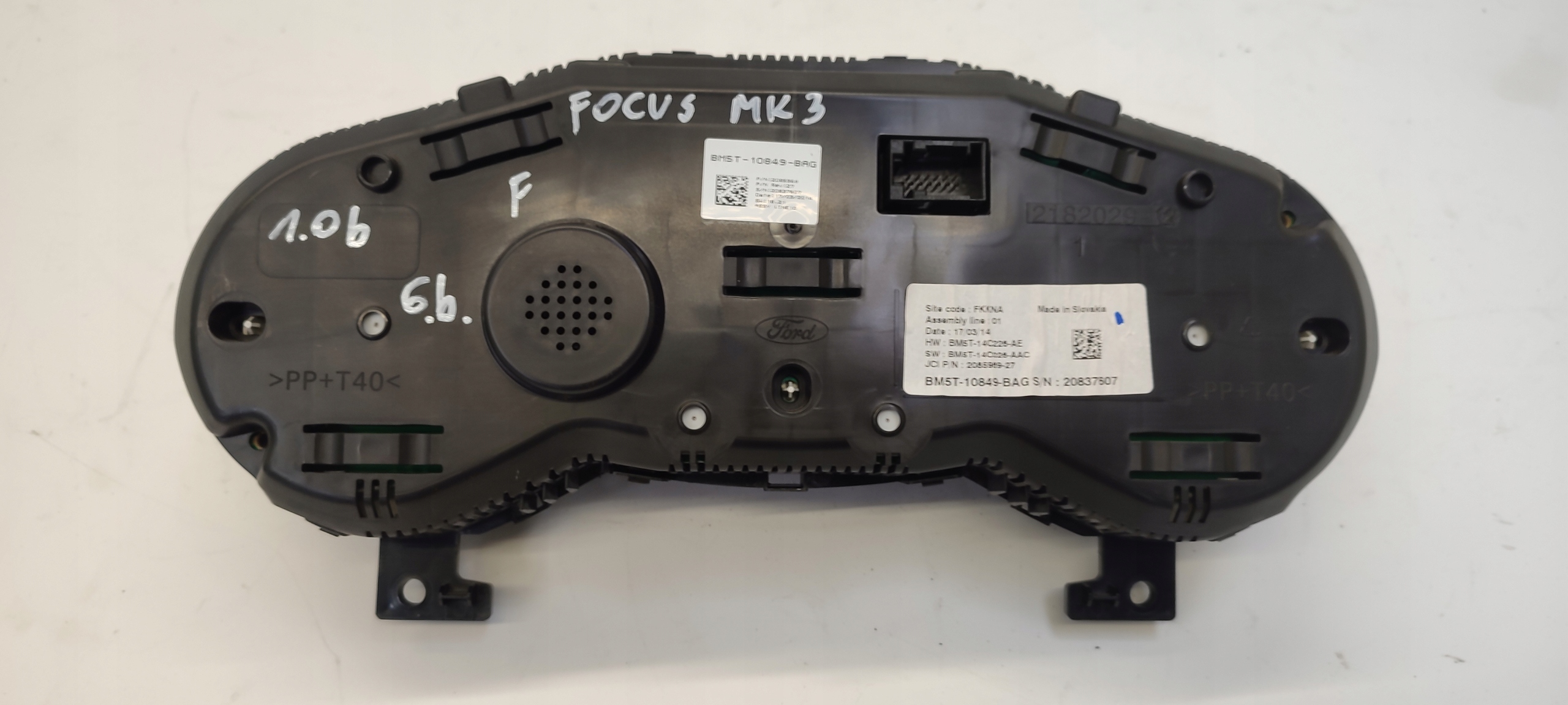 dials BM5T10849BAG Ford Focus MK3 1,0 Ecoboost