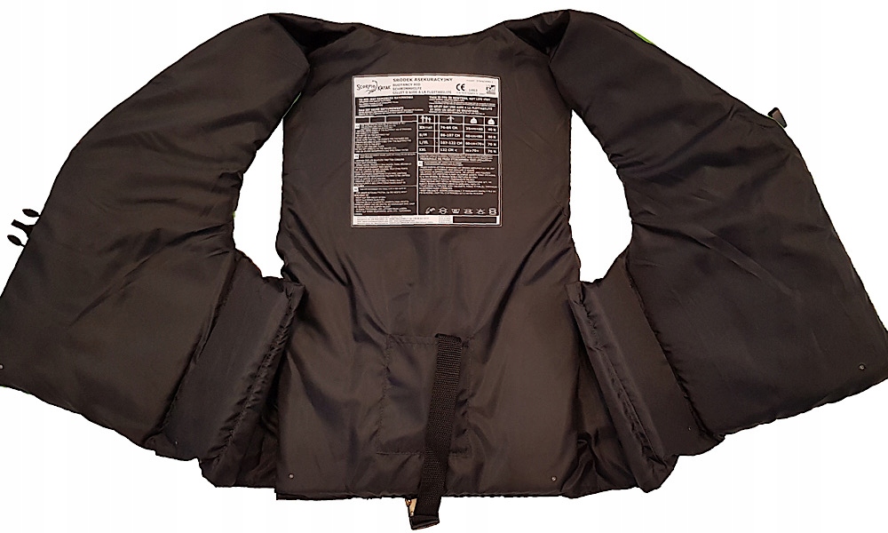 KAPOK KAMIZELKA ASEKURACYJNA NA KAJAK SPŁYW XXL Rozmiar XXL