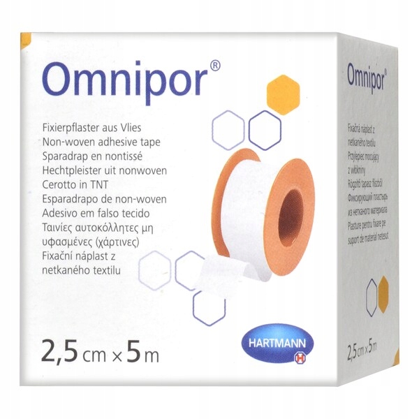 

Przylepiec Omnipor, 5 m x 2,5 cm, 1 szt.