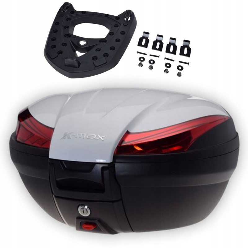 Centrálny Kufor K-max 50 L Veľký S Montážnou Doskou Na Prilbu A Rukavice