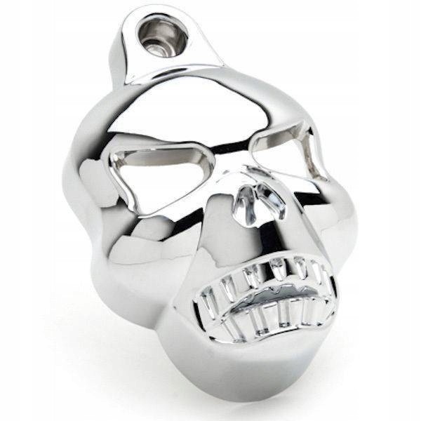 MT246-005-CH - КРЫШКА НАКЛАДКА КРЫШКА РОГА HARLEY HD SKULL