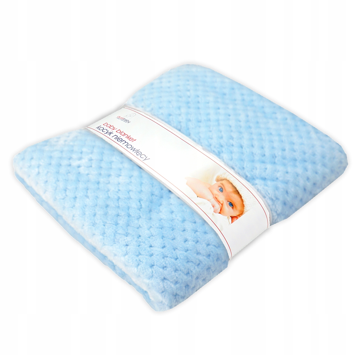 

Kocyk Koc do wózka kołyski Soft puszysty milutki
