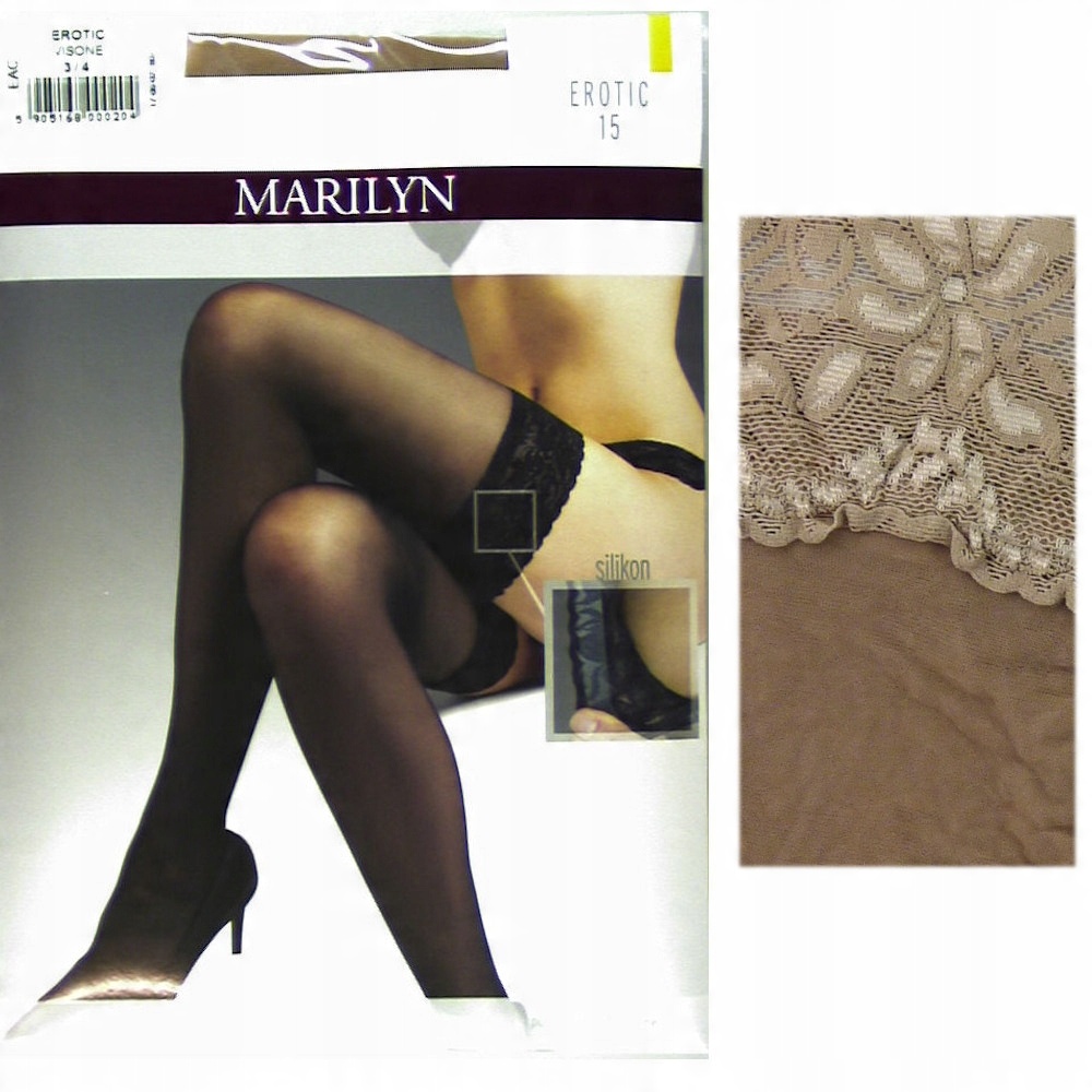 

Marilyn erotic 15 R3/4 safari pończochy samonośne