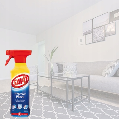 ZESTAW 2X SAVO SPRAY PRZECIW PLEŚNI 500ML Rodzaj usuwanie pleśni