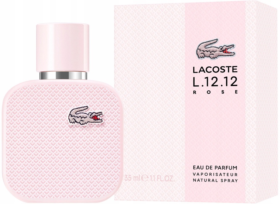 Woda perfumowana damska Lacoste L.12.12 Rose 35 ml