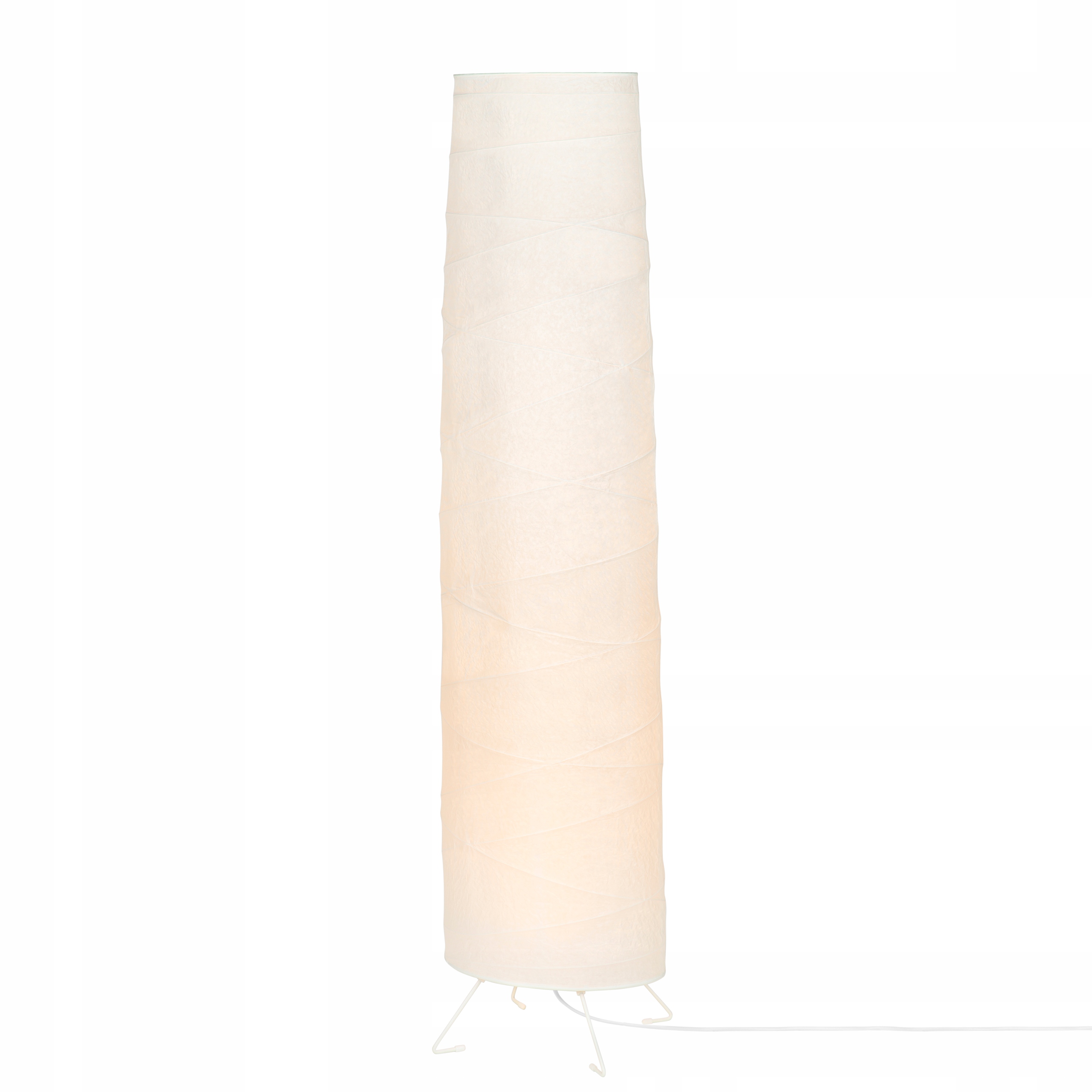 

Lampa Podłogowa Stojąca Ikea Vickleby Biała Papier
