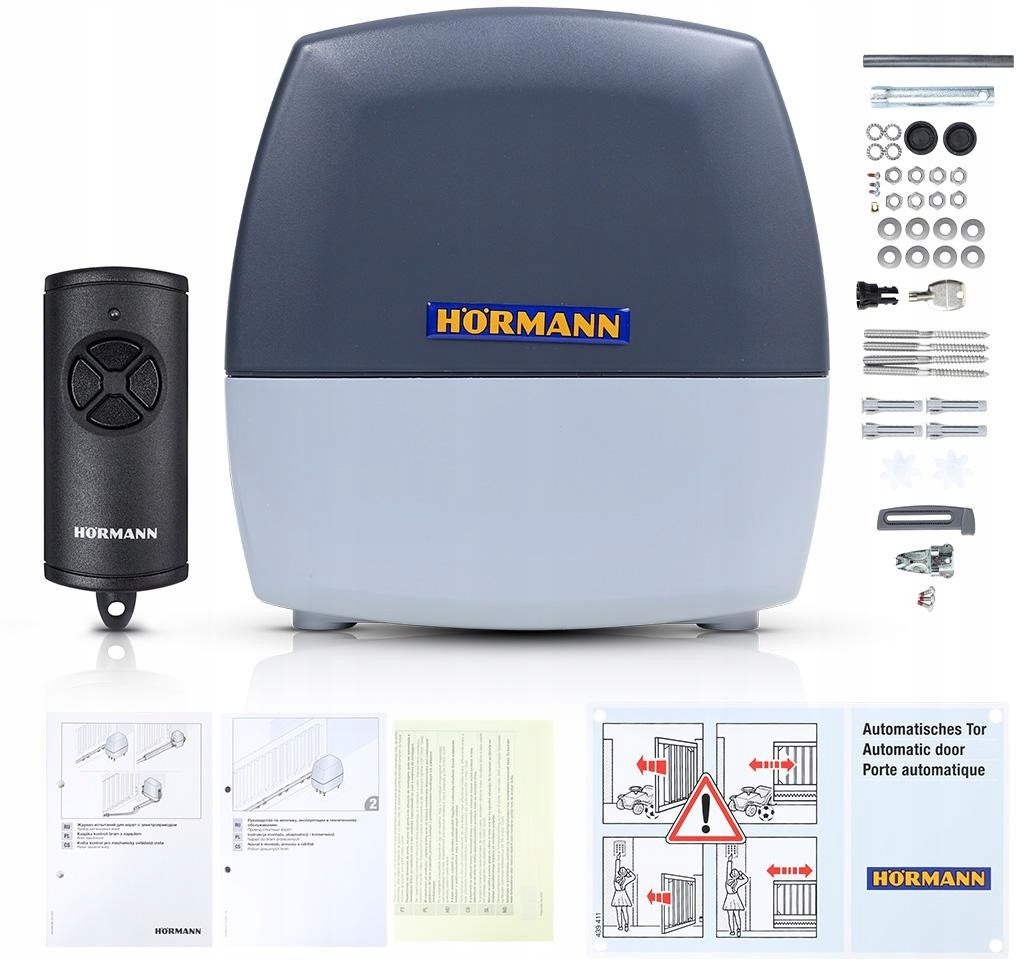 Zestaw Hormann Lineamatic 868Mhz BiSecure do 300kg bram przesuwnych