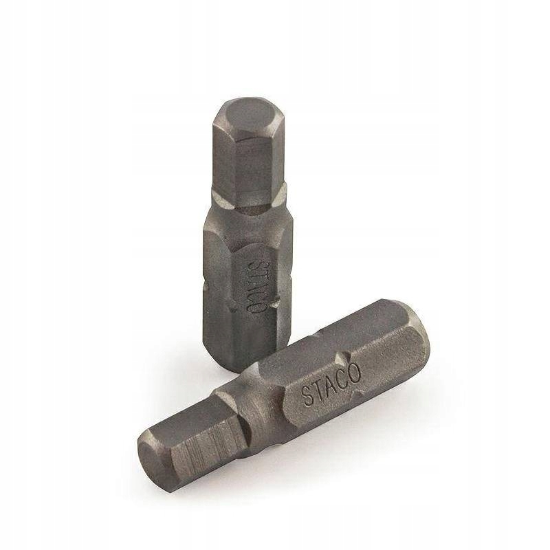 Bit końcówka do konfirmatów 1/4 in HEX 3x25 STACO