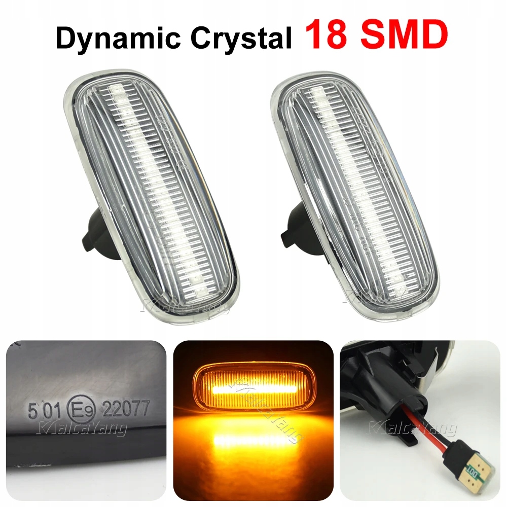 для Audi A2 A3l A4 B5 A6b A8d TTn LED динамический Стороны Маркер включить