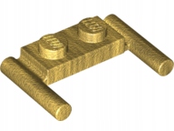 

Lego 3839b Płytka z prętami 1x2 złota