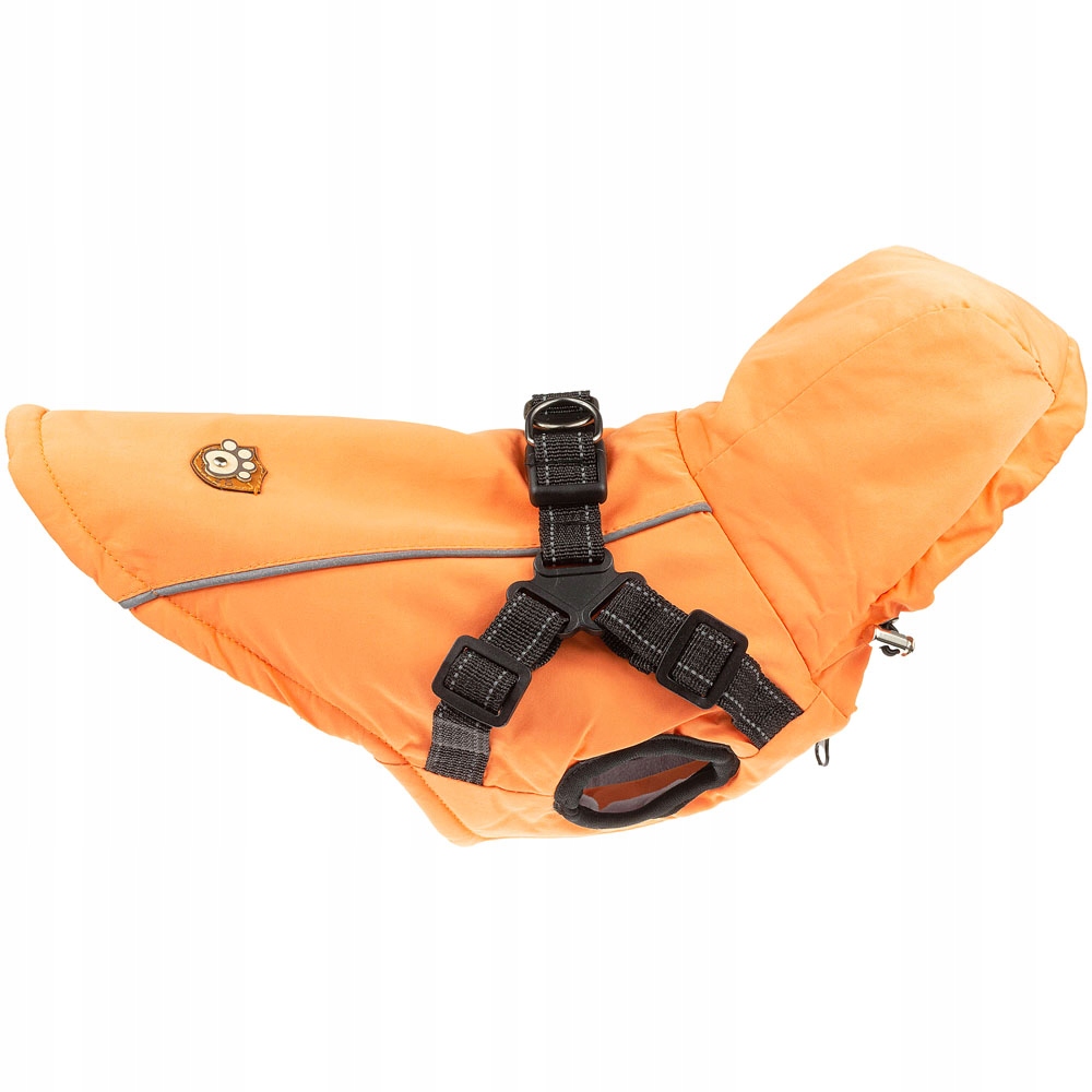 

Ubranko dla psa 3w1 ciepła kurtka szelki kaptur M