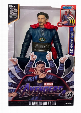 DR. STRANGE AVENGERS DUŻA FIGURKA INTERAKTYWNA LED DŹWIĘK RUCHOMA 30 CM EAN (GTIN) 5902057208284