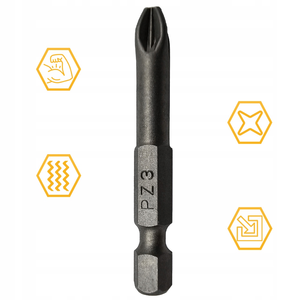 BIT KOŃCÓWKA DO WKRĘTAREK PZ 3 50mm KRZYŻOWY POZIDRIV TORSION COBIT 1szt Marka inna