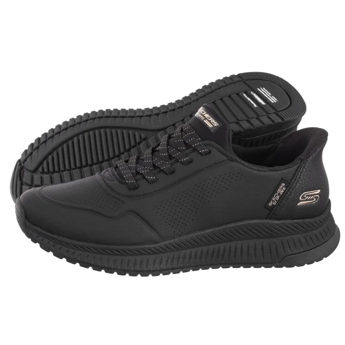 Sportovní boty Skechers Bobs Squad Key Look Slip-Ins Black 117740/BLK