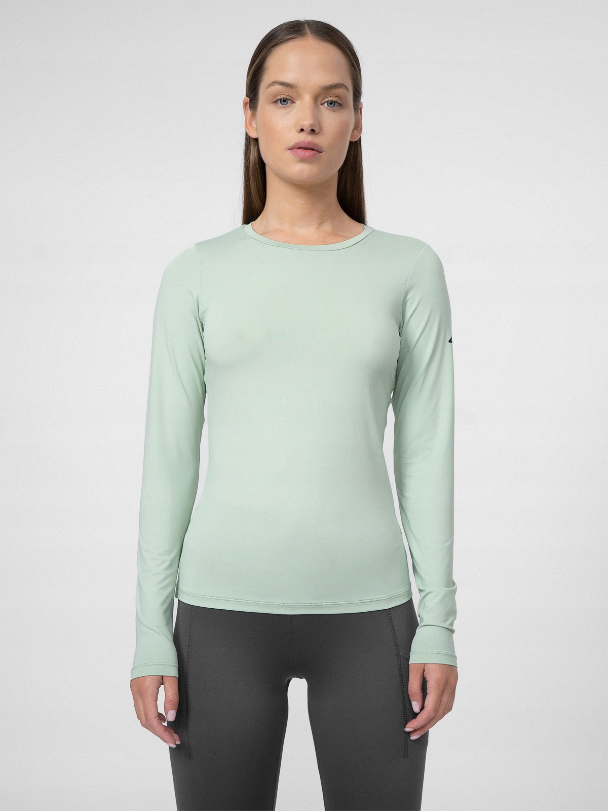 BLUZKA DAMSKA 4F SPORTOWA KOSZULKA TENISOWA DO SQUASHA DŁUGI RĘKAW Kolekcja 2023