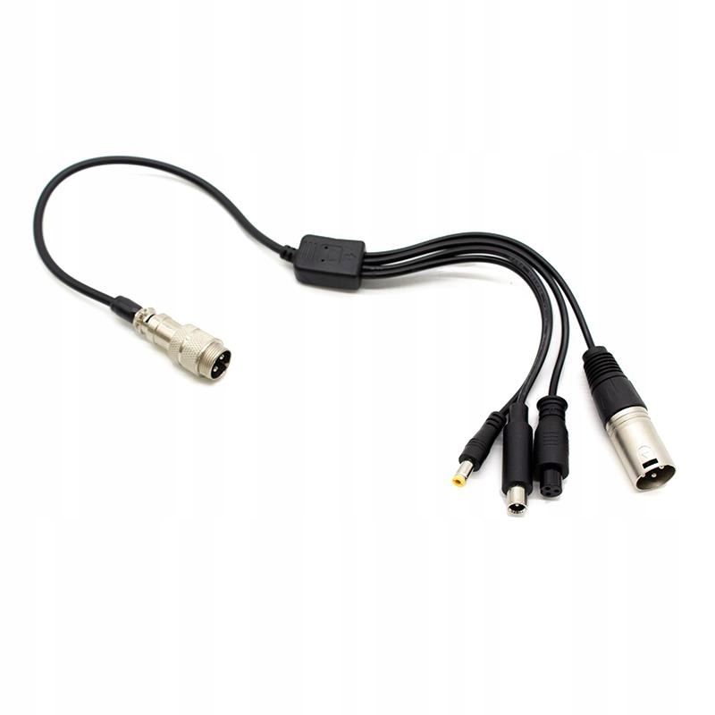 Przejściówka/adapter do ładowania z Gx16 na Lp16/DC/XLR/Gx12
