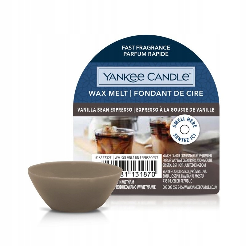 

Vanilla Bean Espresso Yankee Candle wosk zapachowy