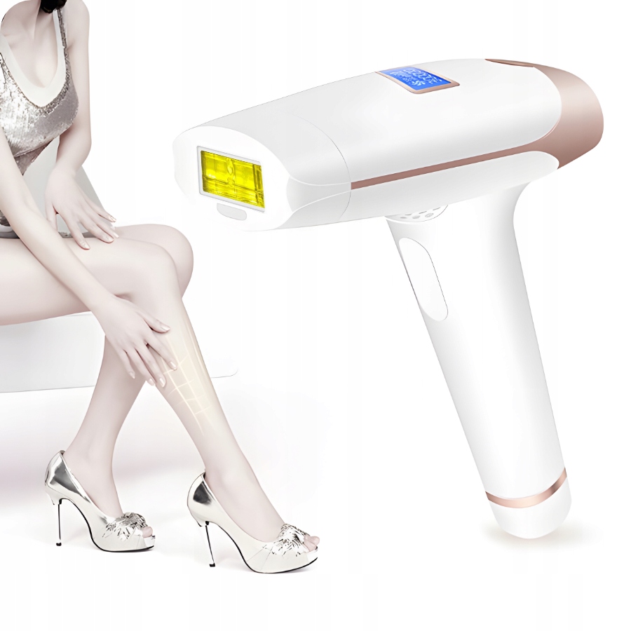 Depilator Laserowy IPL Dwie Lampy 36W Odmładzanie Nogi Bikini Kod producenta T009I