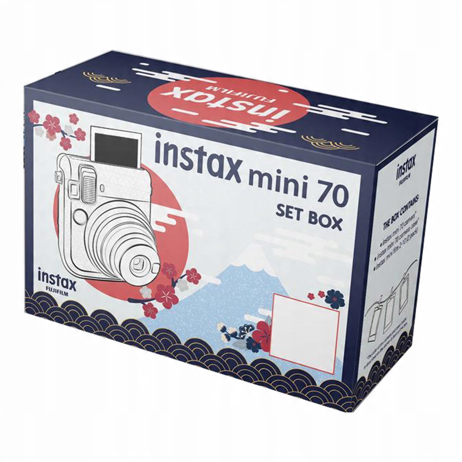 

Aparat Fujifilm Instax Mini70 Niebieski Wkład Etui