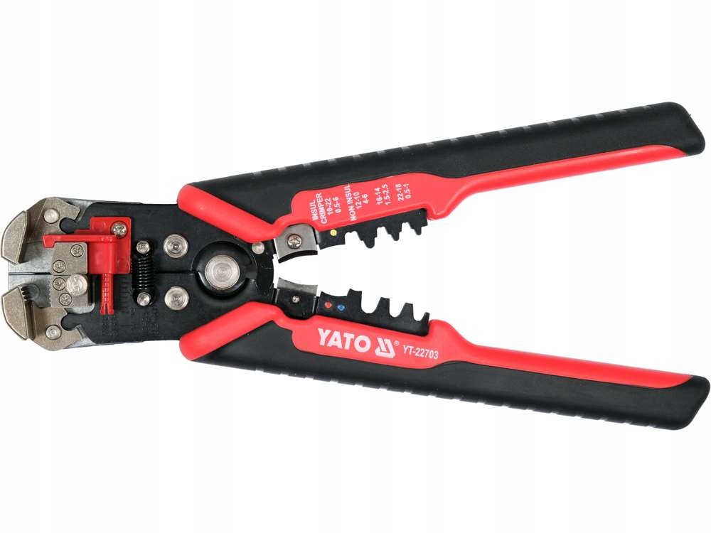 

Ściągacz Izolacji Zaciskacz Konektorów 225MM Yato