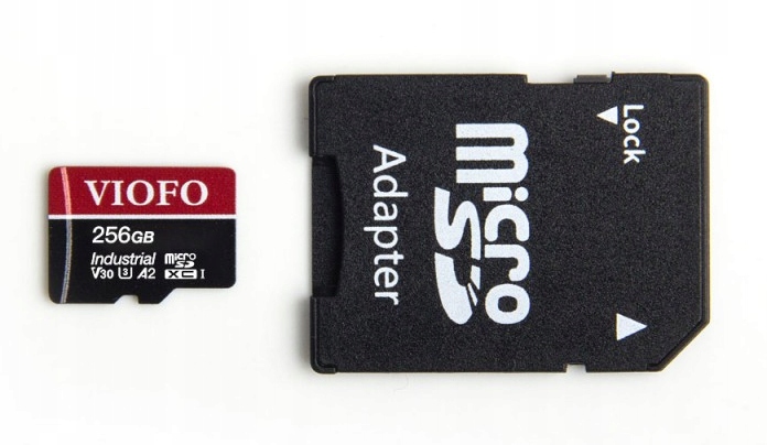 VIOFO MLC KARTA PAMIĘCI microSDXC U3 256GB Class10 Typ karty SDXC