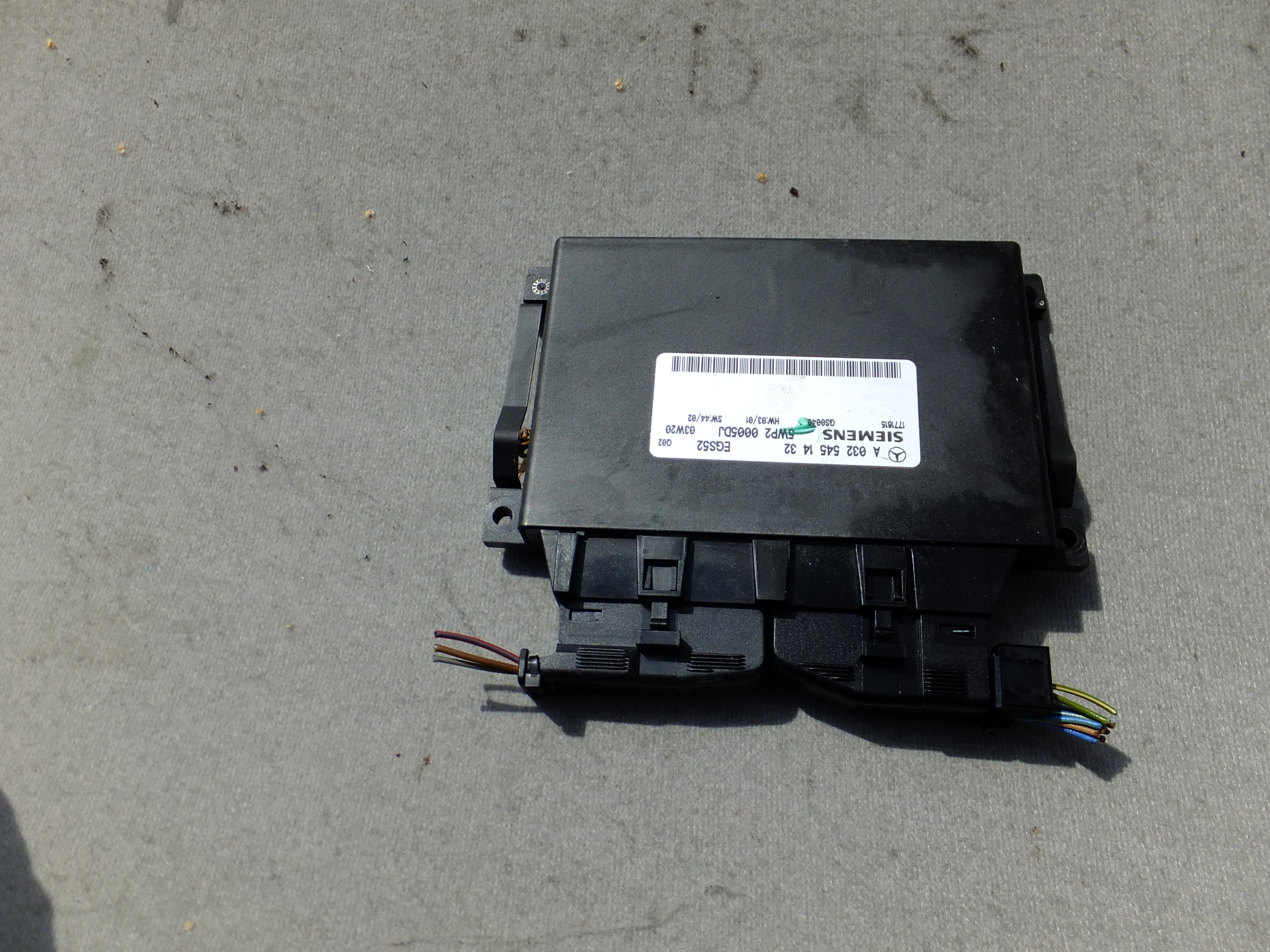 modulo Centralina cambio ingranaggi mercedes w211 A0325451432