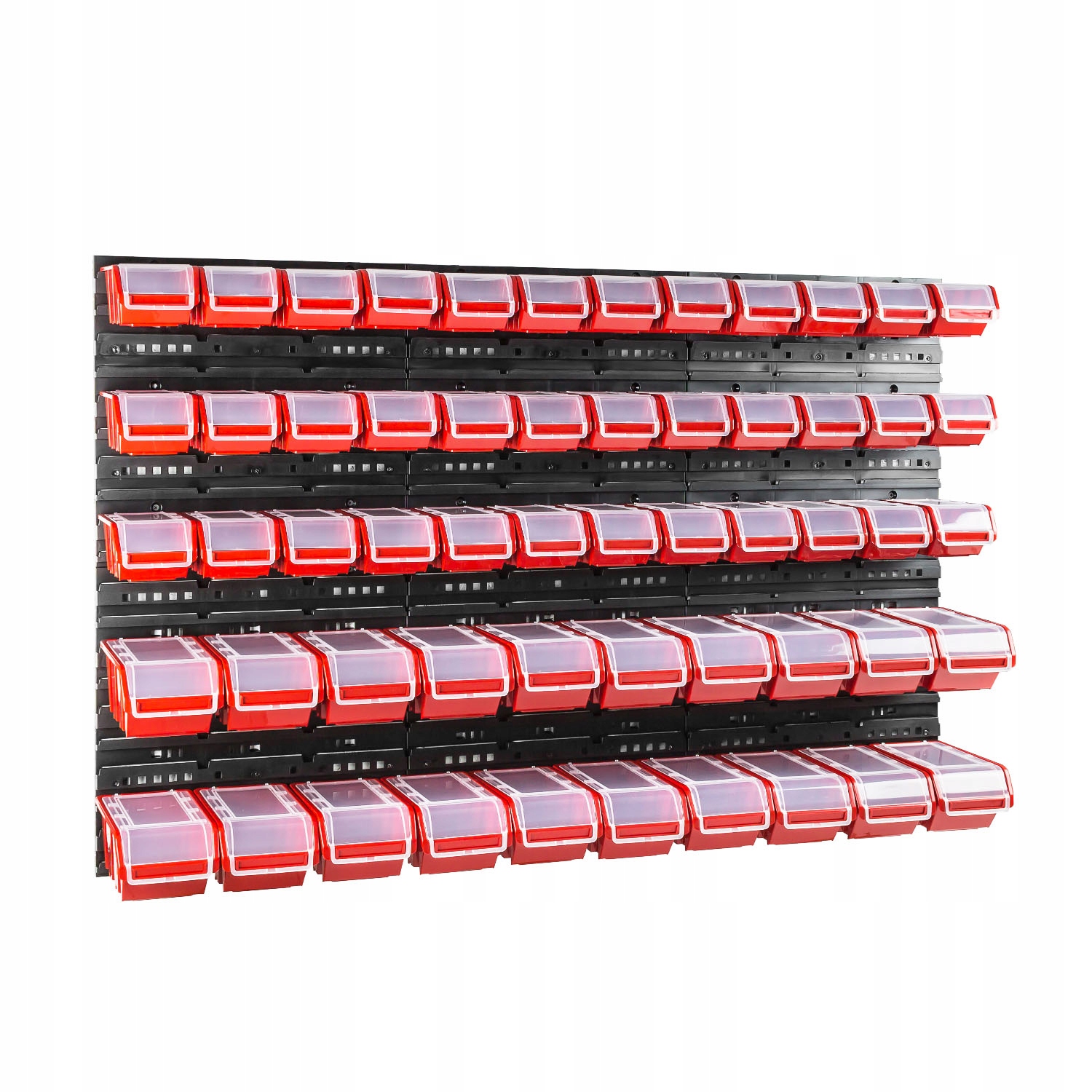 

Ścianka 120x80cm 56 kuwet pokrywki organizer
