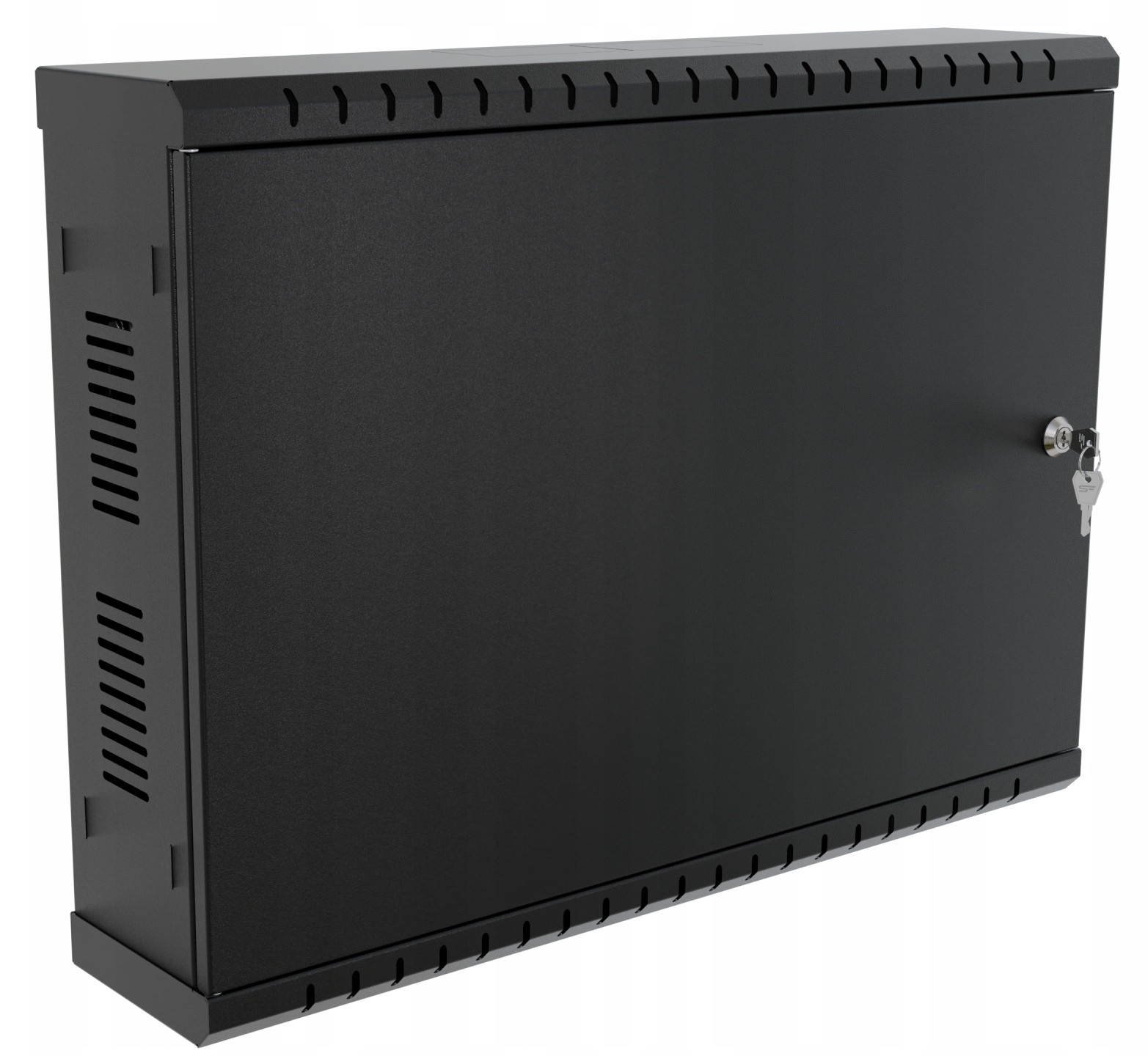 Szafa Rack 19'' 2U 120 mm Obudowa na Rejestrator Cctv Dvr Czarna Stalflex