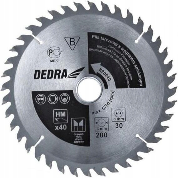 Dedra pilový kotouč 315mm*30mm 40Z H31540