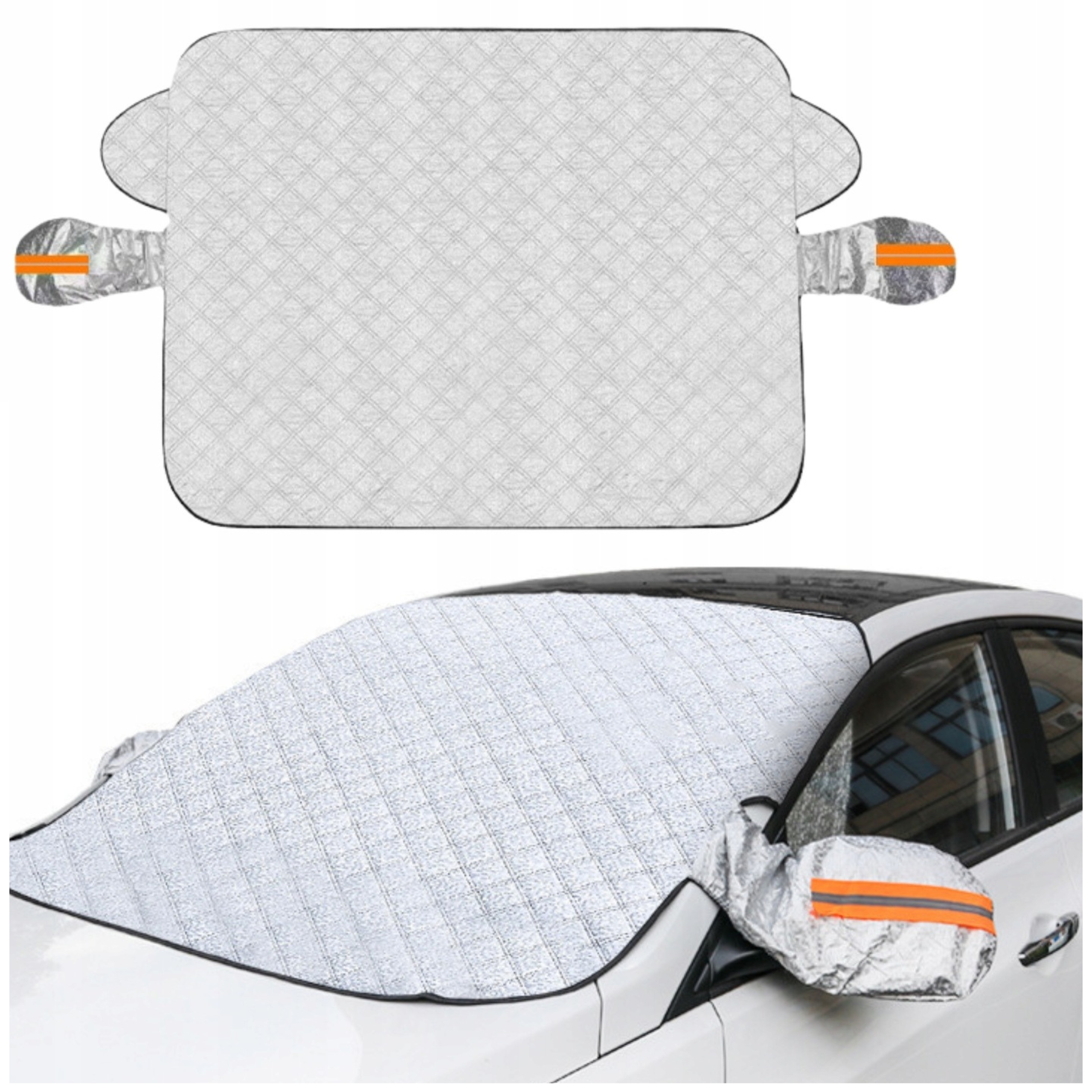 MATA NA PRZEDNIĄ SZYBĘ SAMOCHODU OSŁONA ANTYSZRONOWA PRZECIWSŁONECZNA BUSA