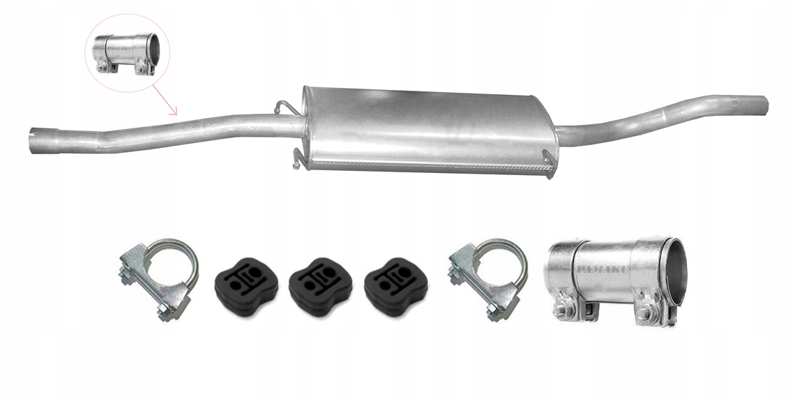 Mercedes Viano 2.2 CDi (od roku 2003) dlouhá verze Lwb Tlumič