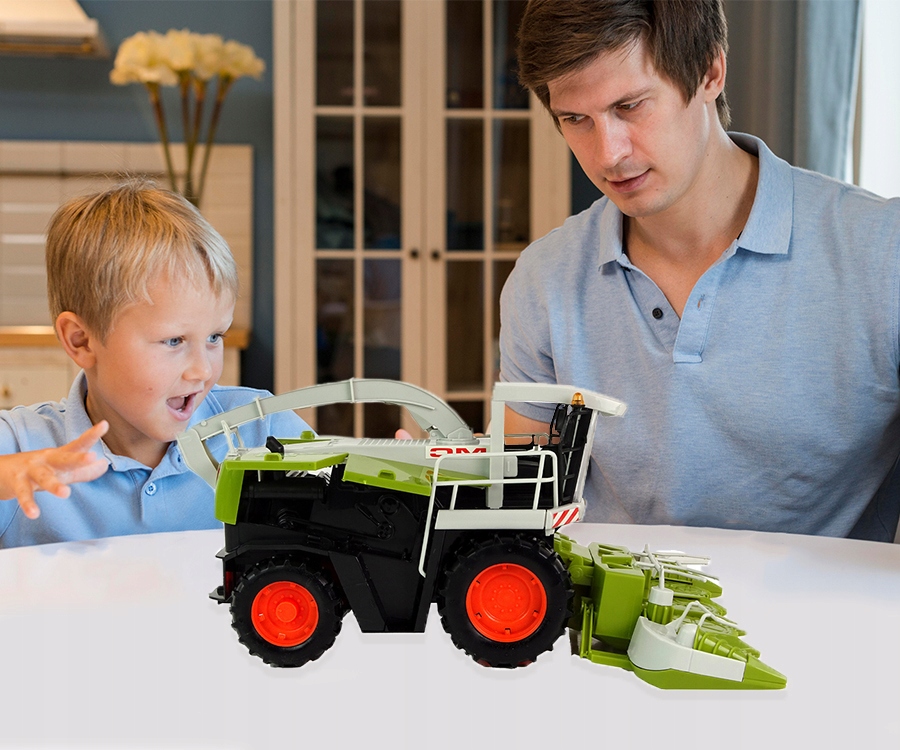 ZESTAW FARMERA DUŻY KOMBAJN DO KUKURYDZY ZBOŻA RUCHOME ELEMENTY TRAKTOR Marka Stator