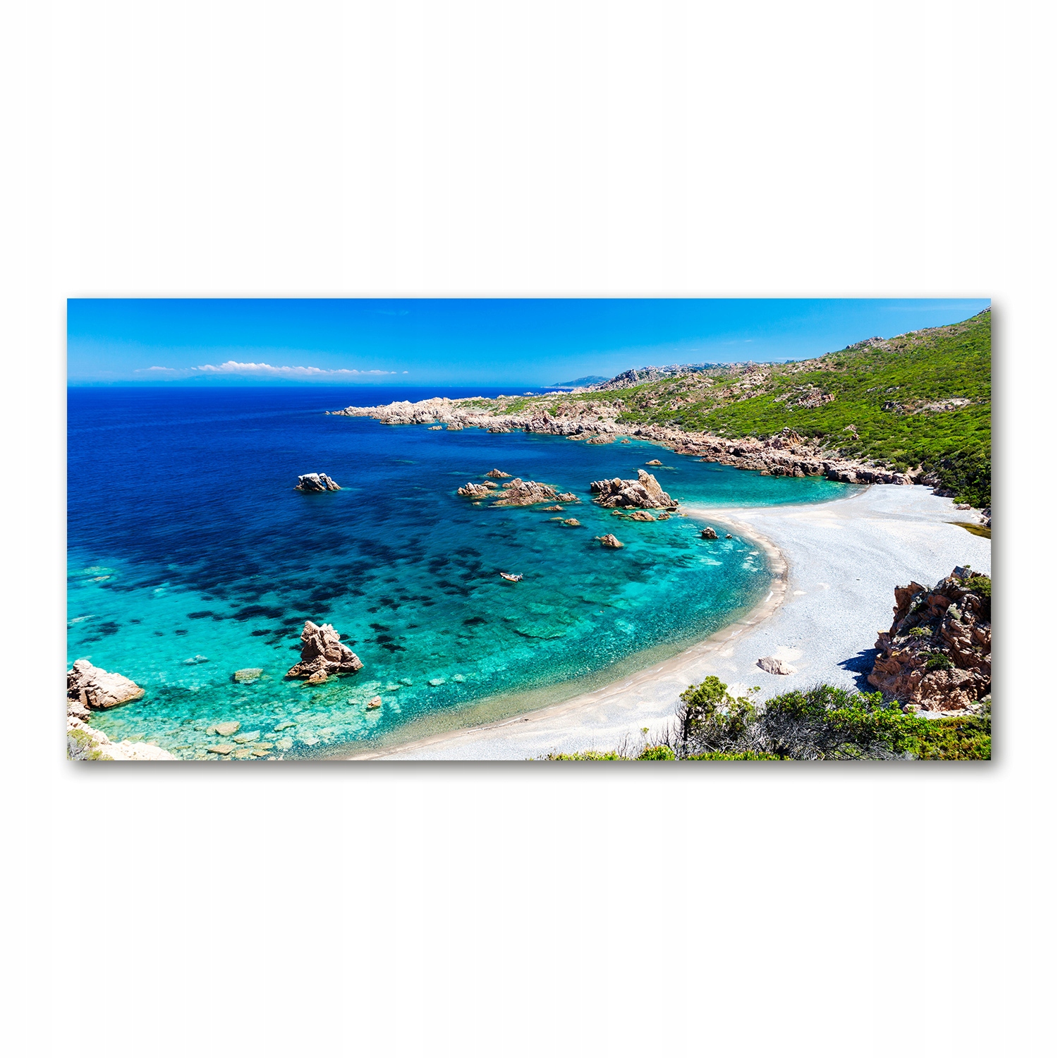 

Foto obraz akryl zdjęcie Zatoka morska 120X60 cm