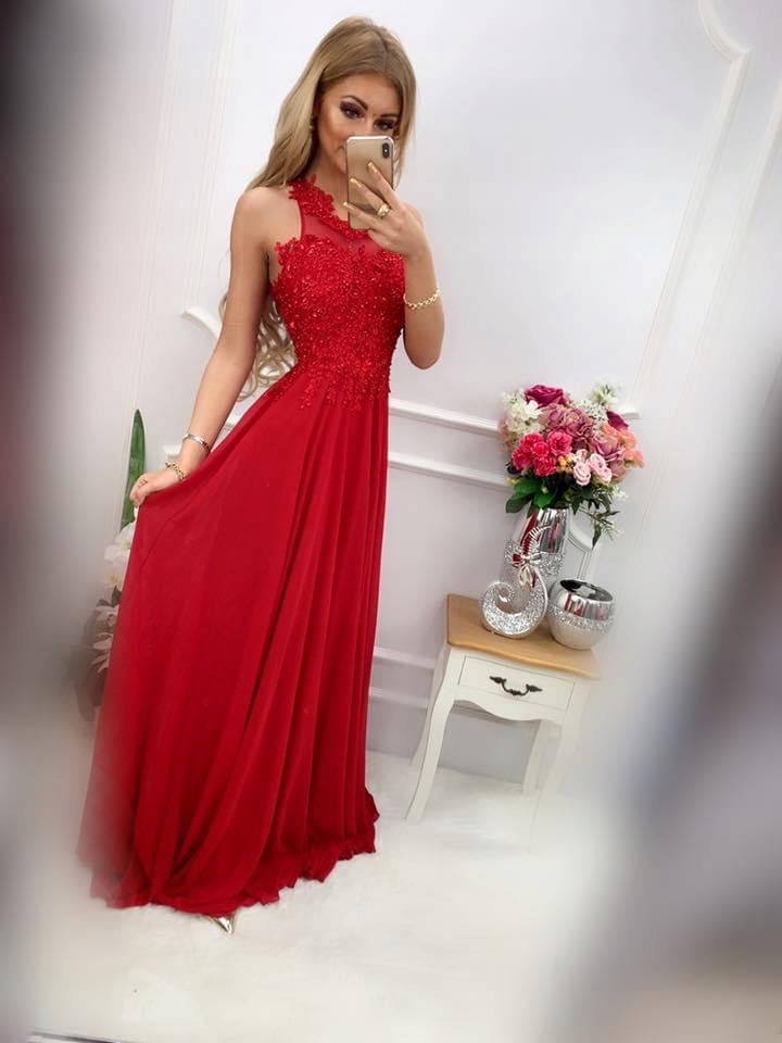 Červená svatební šaty Model Venus Pretty Women velikost 38