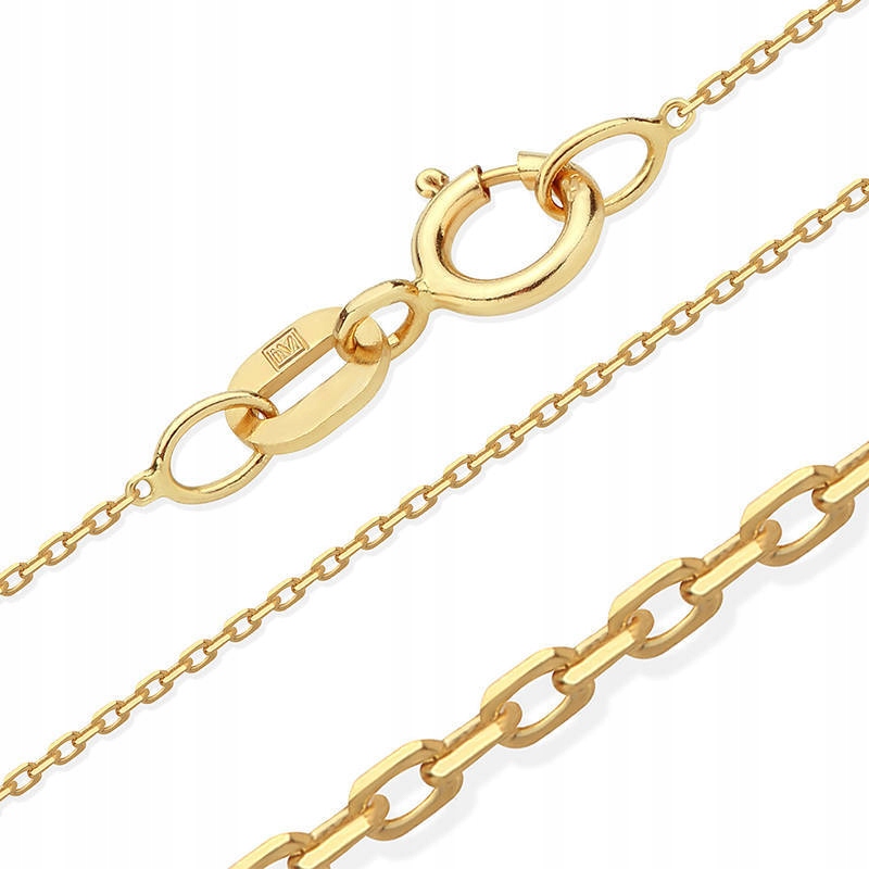 

Srebrny łańcuszek 925 Ankier Diamentowany 50 cm