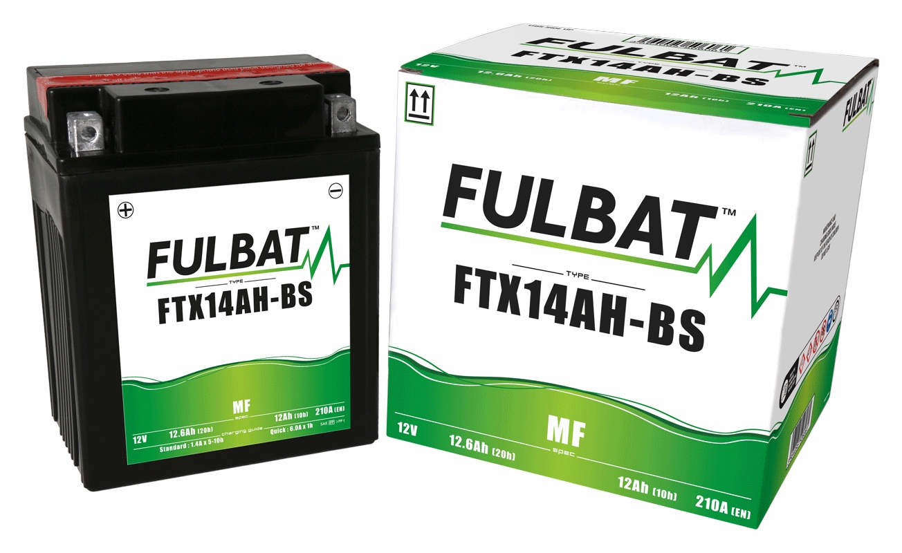 Batéria Fulbat YTX14AH-BS (agm, obsluhovací, kyselina súčasťou balenia)