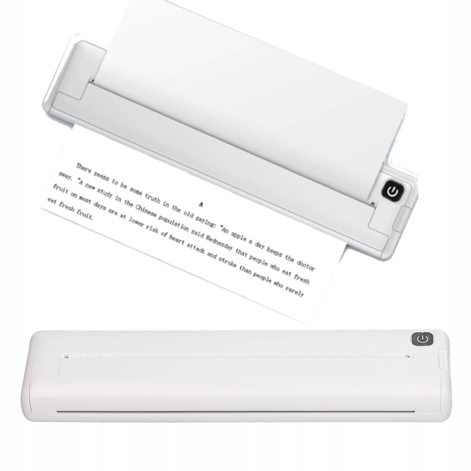 Tlačiareň Mini Termálna Prenosná Ručná Dokumentácia A4 Bluetooth Usbc