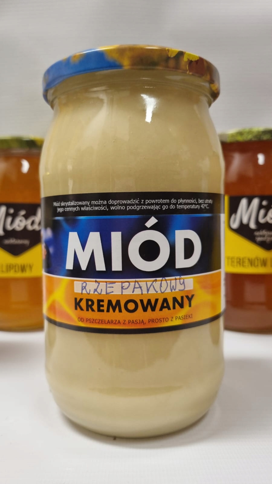 Krémovaný řepkový med Słomiana Pasieka, 1100 g