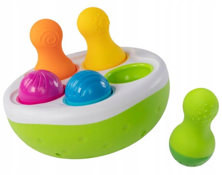 

Fat Brain Toys Spinny Pins Sorter Kręgle Wańki