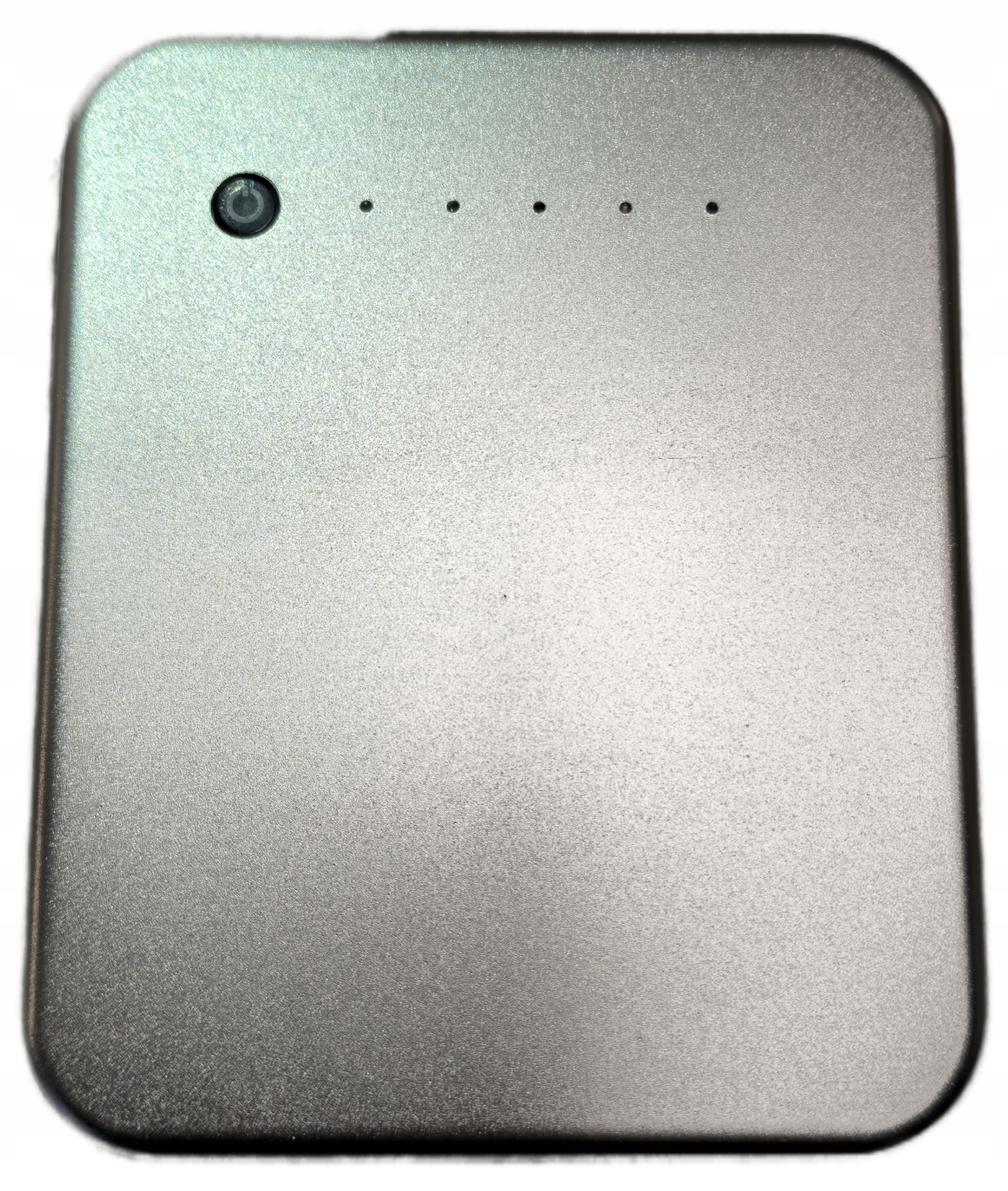 POWERBANK 7400MAH 2X USB 2.1 A MICRO METALOWY LED PŁASKI ZAPASOWA BATERIA Pojemność akumulatora 7400 mAh