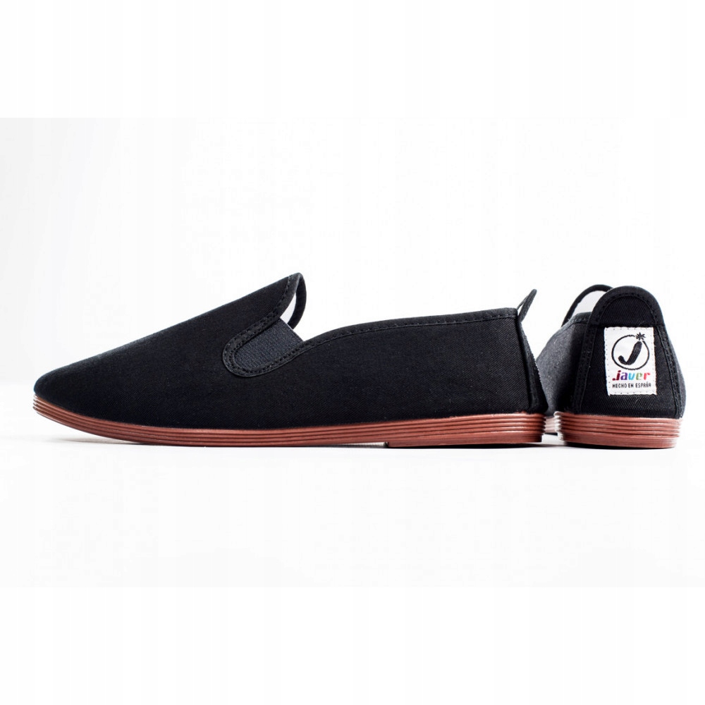 WYGODNE ESPADRYLE TENISÓWKI WKŁADANE czarne r. 44 Kod producenta Negro