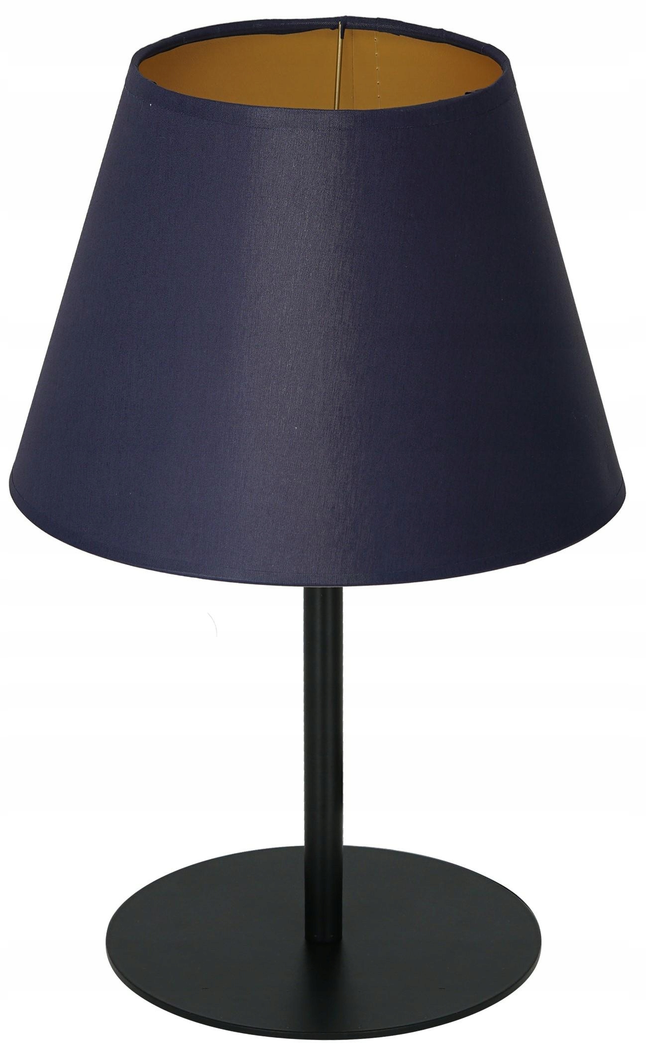 Stolní lampa Arden Modrá Zlatá, moderní do ložnice