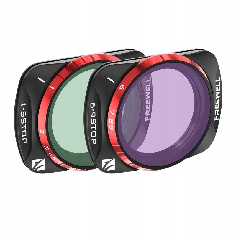Sada 2 filtrů Freewell Dji Osmo Pocket 3 4 Nd 1-5 6-9 Stop