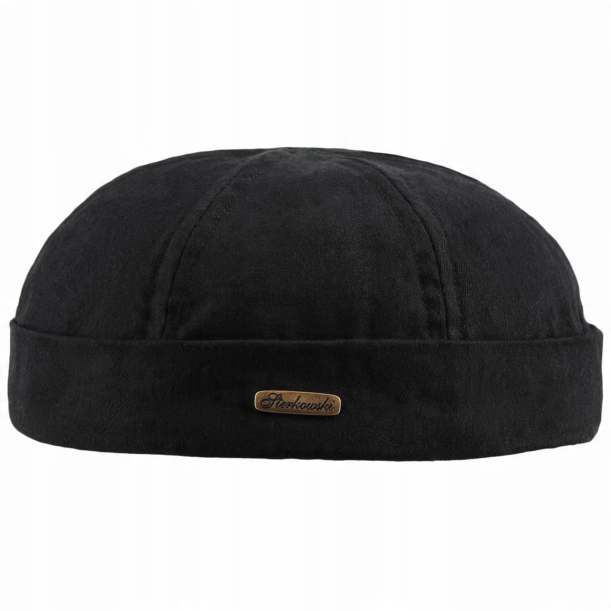

Czapka Dokerka Beanie Bawełna Drapana Czarna 57 cm