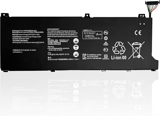 Baterie do laptopów Huawei Honor MateBook D HB4692Z9ECW-22A 7330mAh