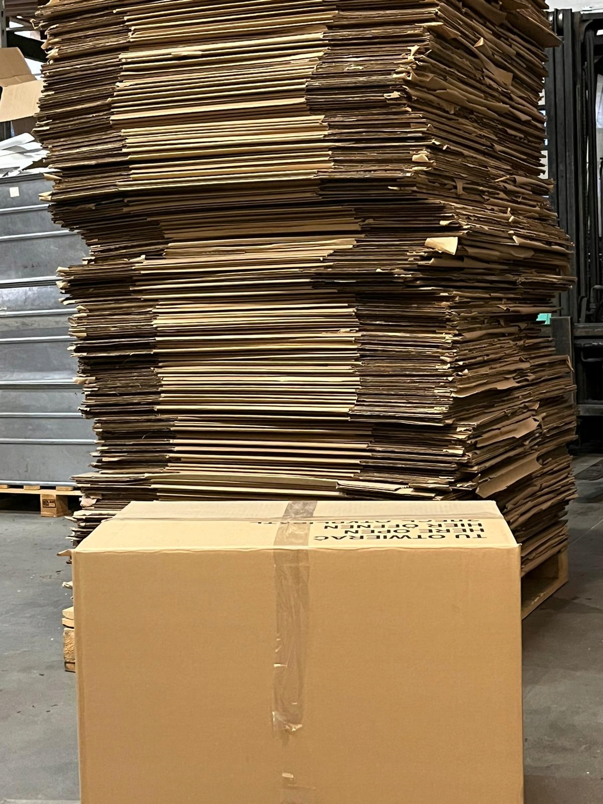 KARTON 60x40x37cm PUDŁO KARTONOWE UŻYWANE 1szt, GABARYT C INPOST Szerokość zewnętrzna 40 cm